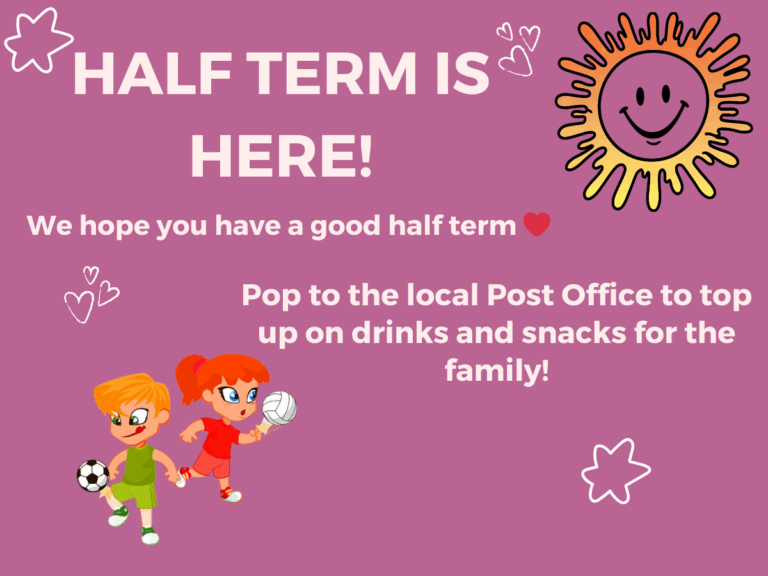 MAY HALF TERM